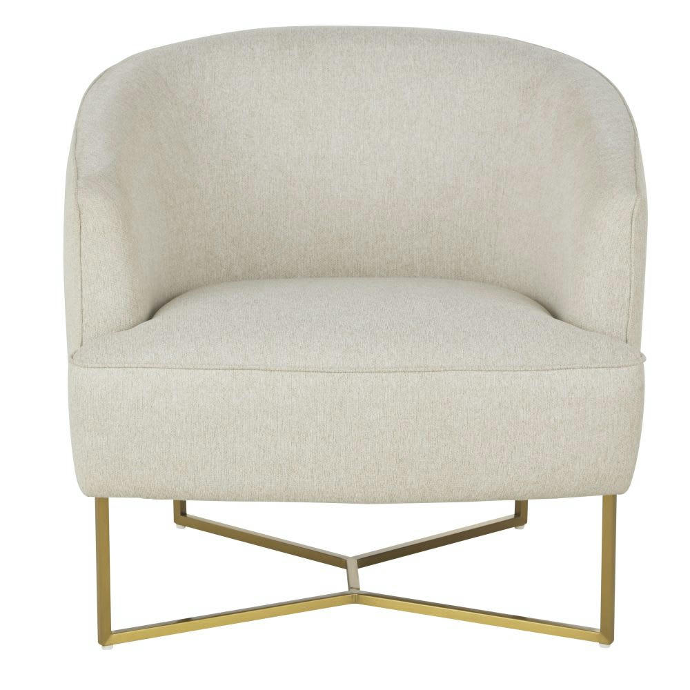 Sonate - Fauteuil beige crème chiné