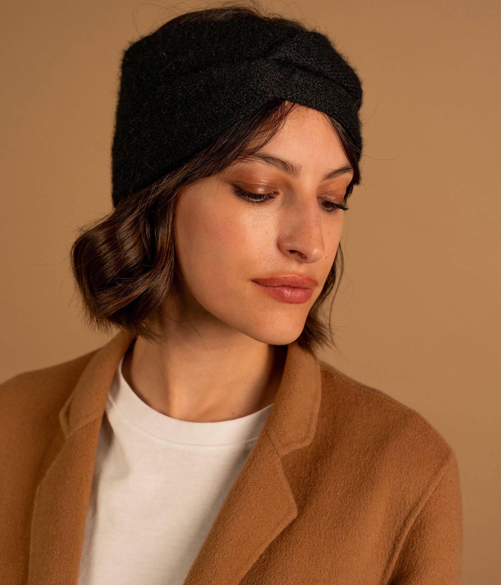 Bandeau cheveux Gaya noir