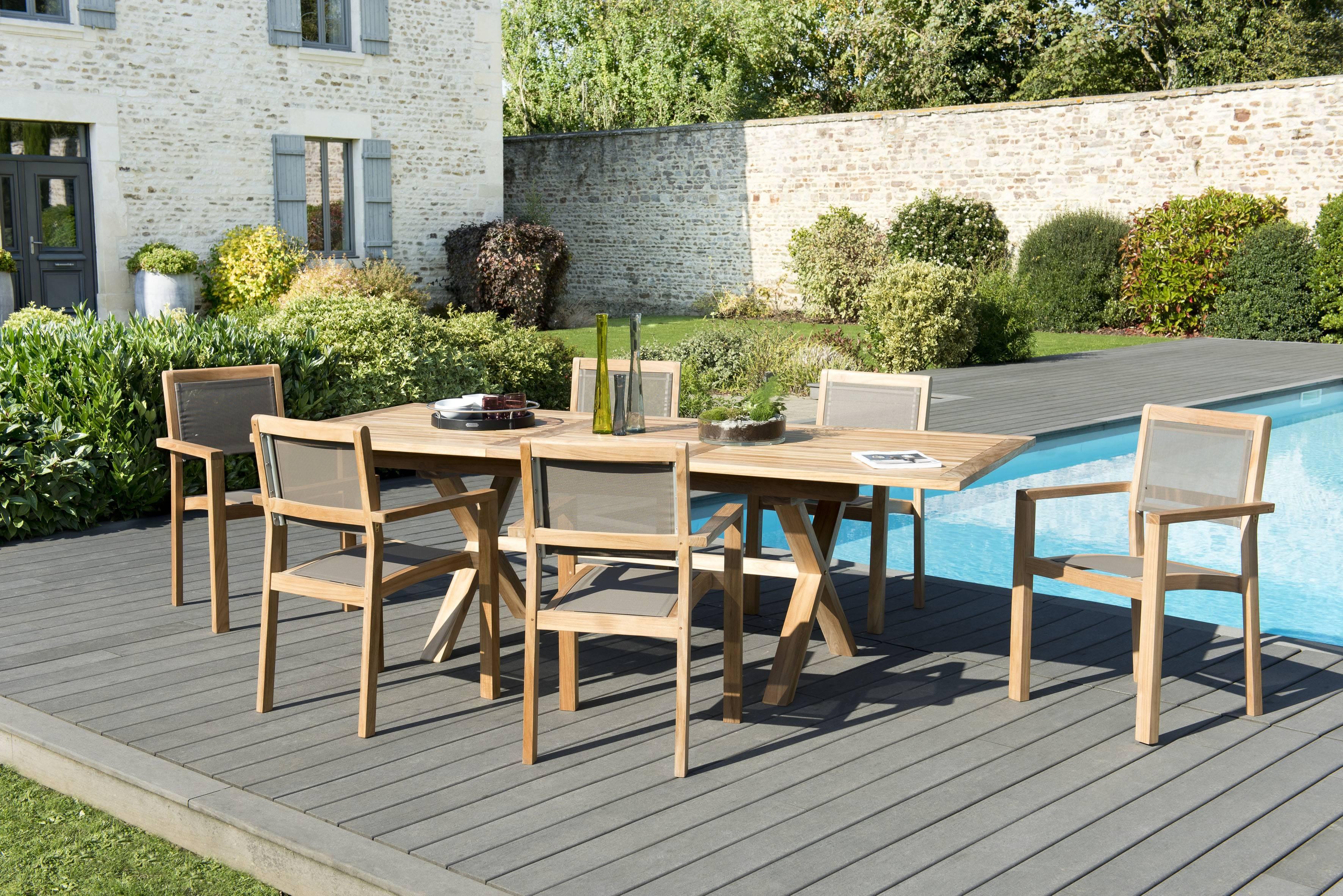 Tuinset Tilla teakhout