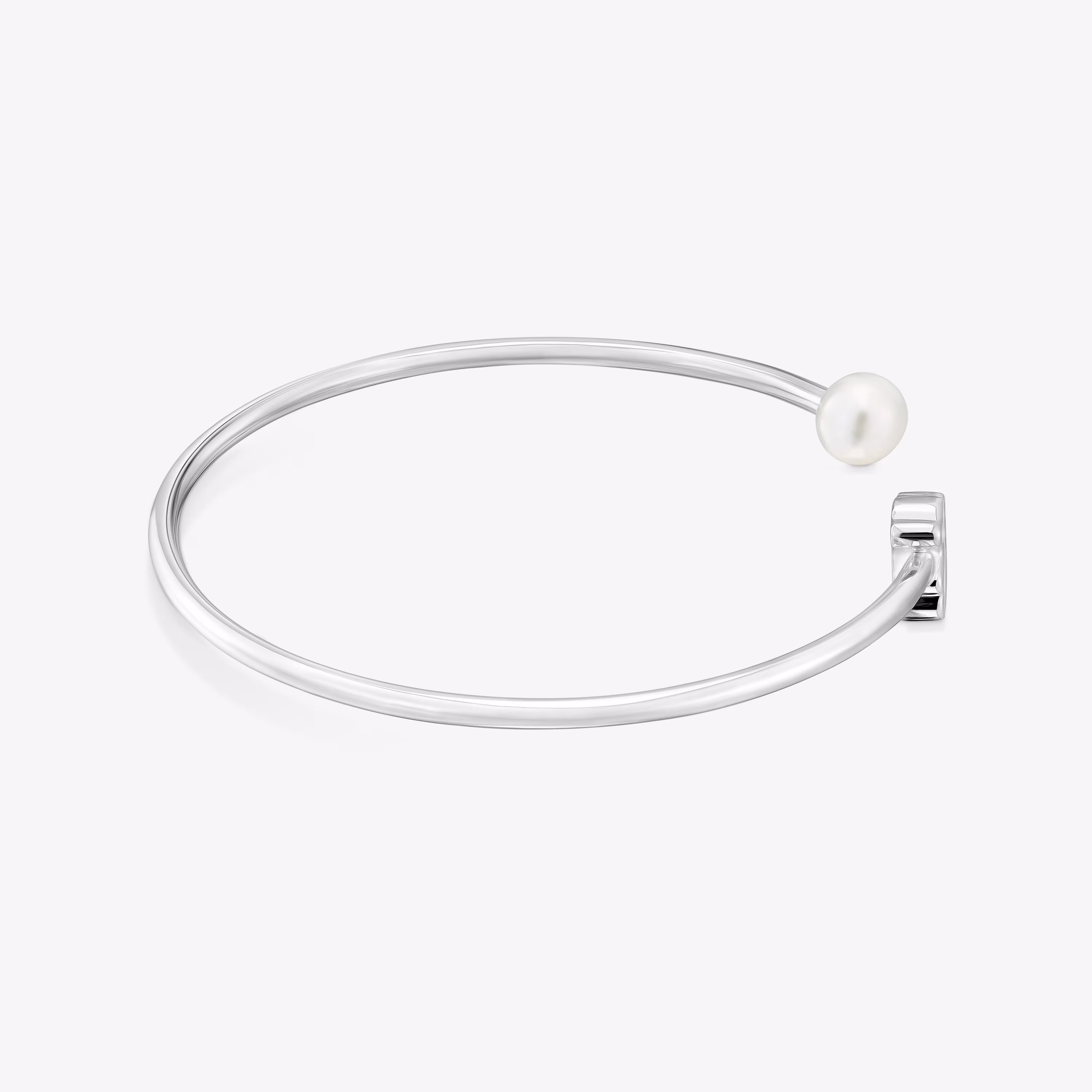 Pulsera esclava de plata con perla cultivada Sweet Dolls