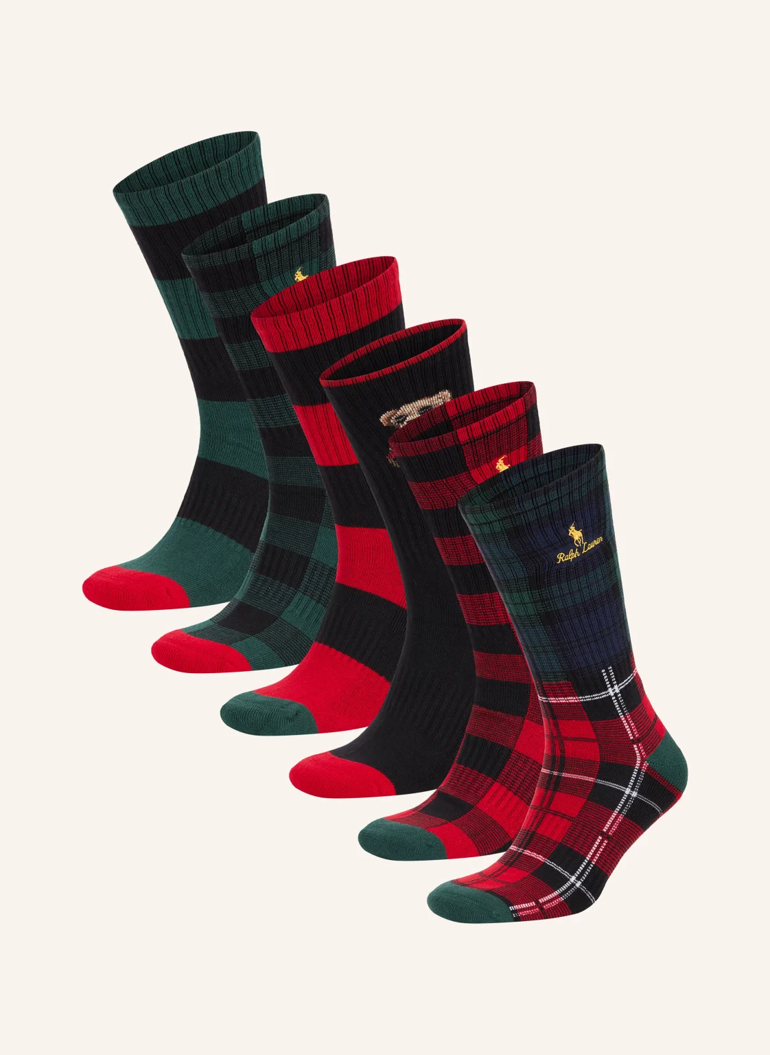 POLO RALPH LAUREN 6er-Pack Socken