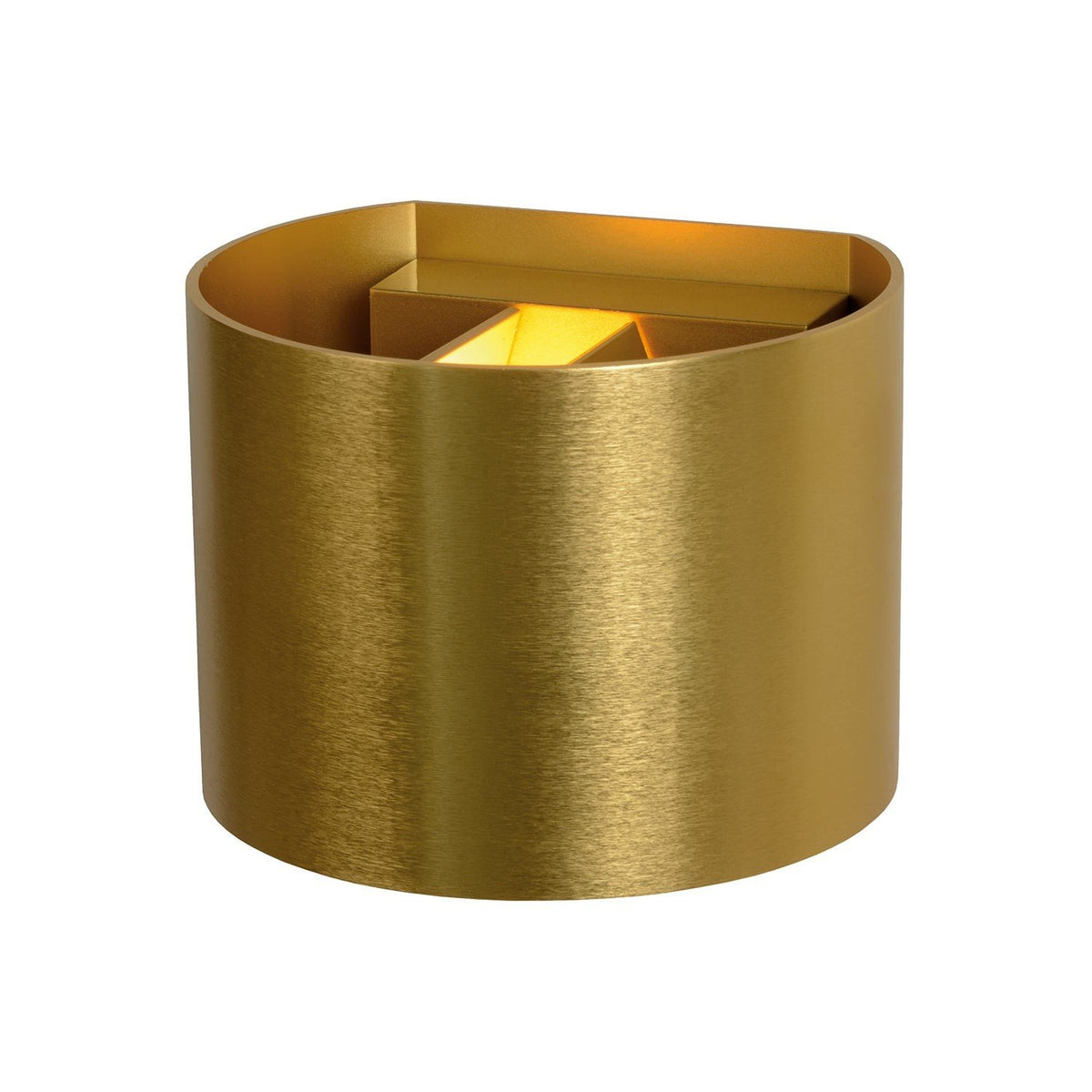 Artdelight wandlamp Gyro - 1 lichts - 11.2 x 9.7  cm - goud