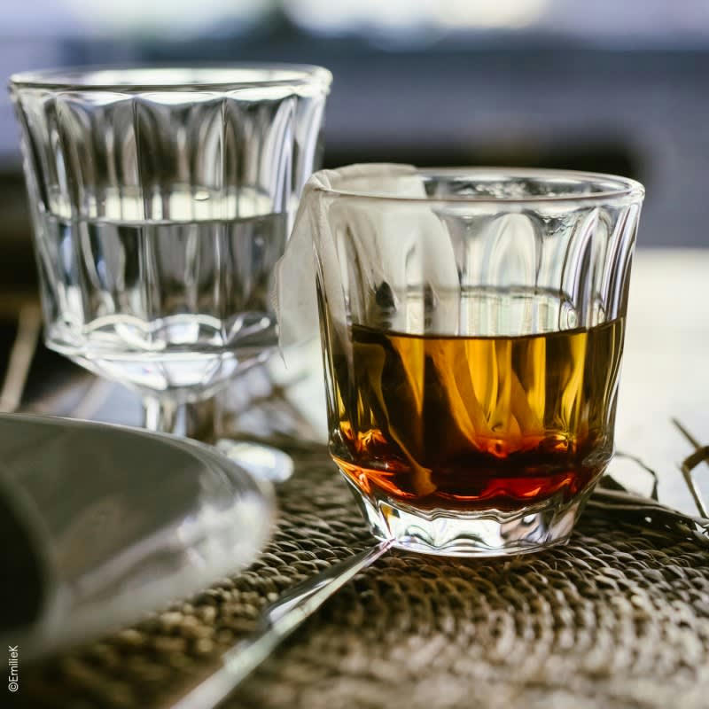 LOT DE 6 VERRES, CITY - Verre à eau  en verre transparent - lot de 6