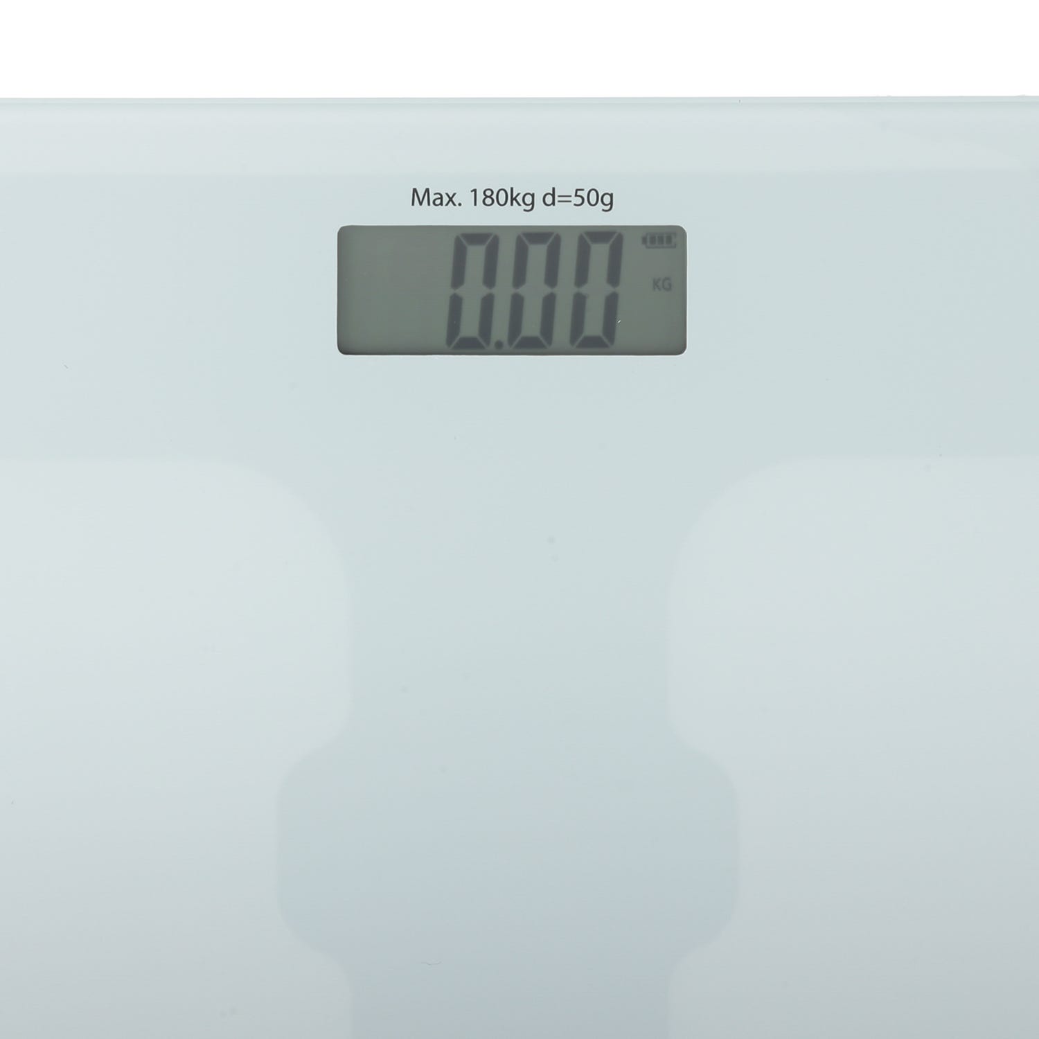 Bilancia pesapersone digitale vetro bianco 180kg