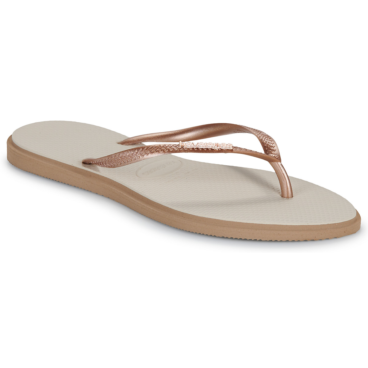 Havaianas - SLIM POINT - Beige / Gold