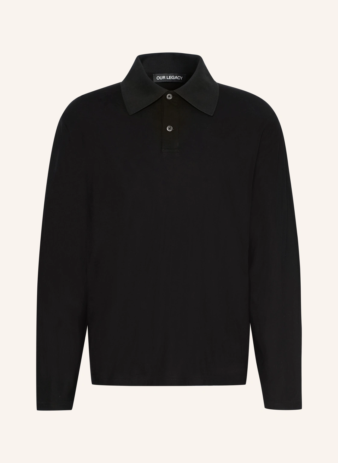 OUR LEGACY Jersey-Poloshirt Regular Boxy Fit