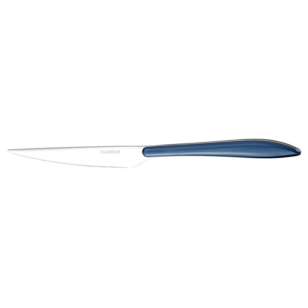 Couteau Drop bleu acier