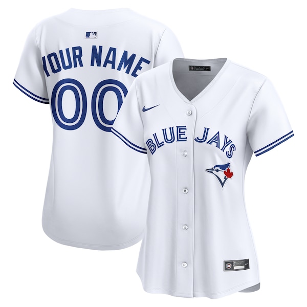 Toronto Blue Jays Nike Women's Home Limited Custom Jersey - White