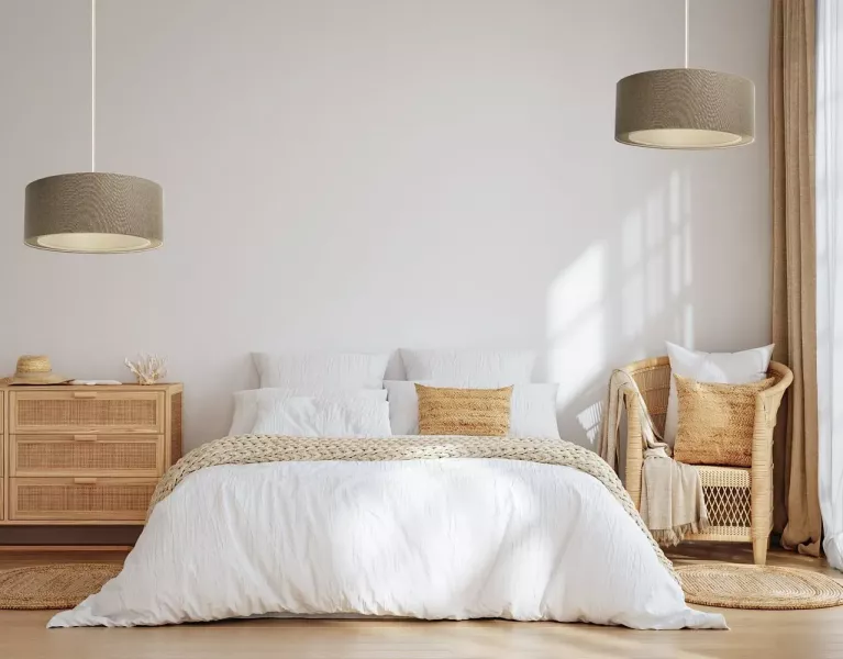 Lampa wisząca ERUTAN DOUBLE 40 brązowa