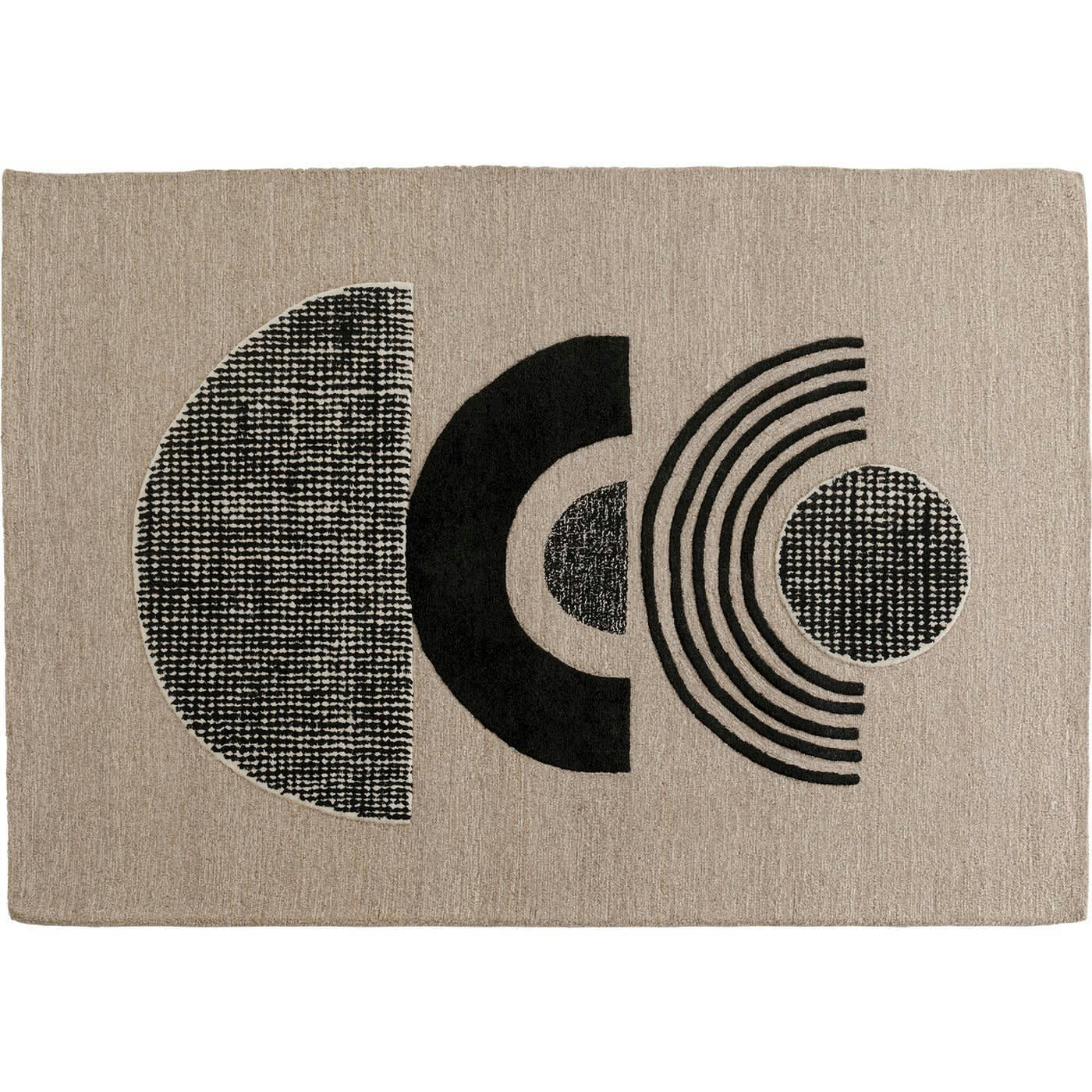 LUNES - Tapis lunes 240x170cm Kare Design