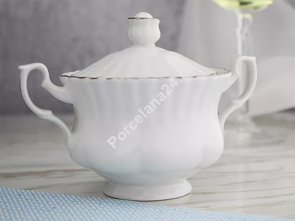 Garnitur do kawy na 12 osób (39 el.) Chodzież - Iwona B357 PLATYNOWA LINIA