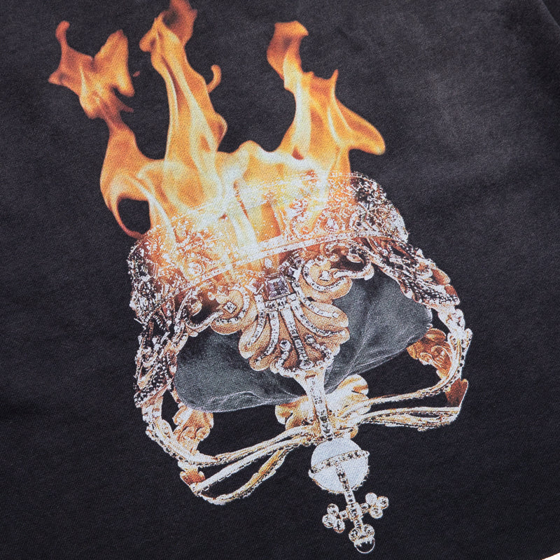 Ksubi Kings Halen Tee - Black Fade