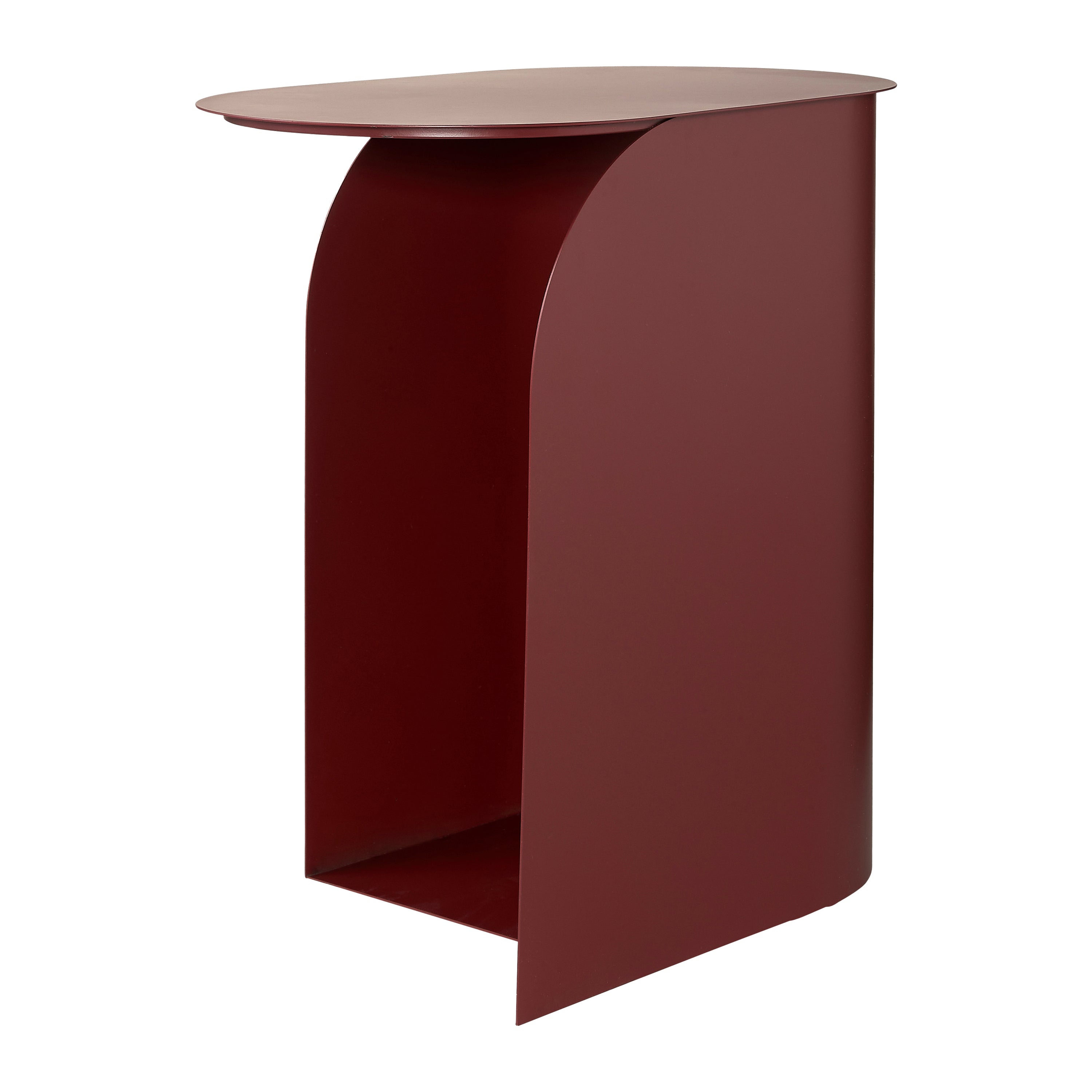 by fonQ Hollow Bijzettafel - Bordeaux