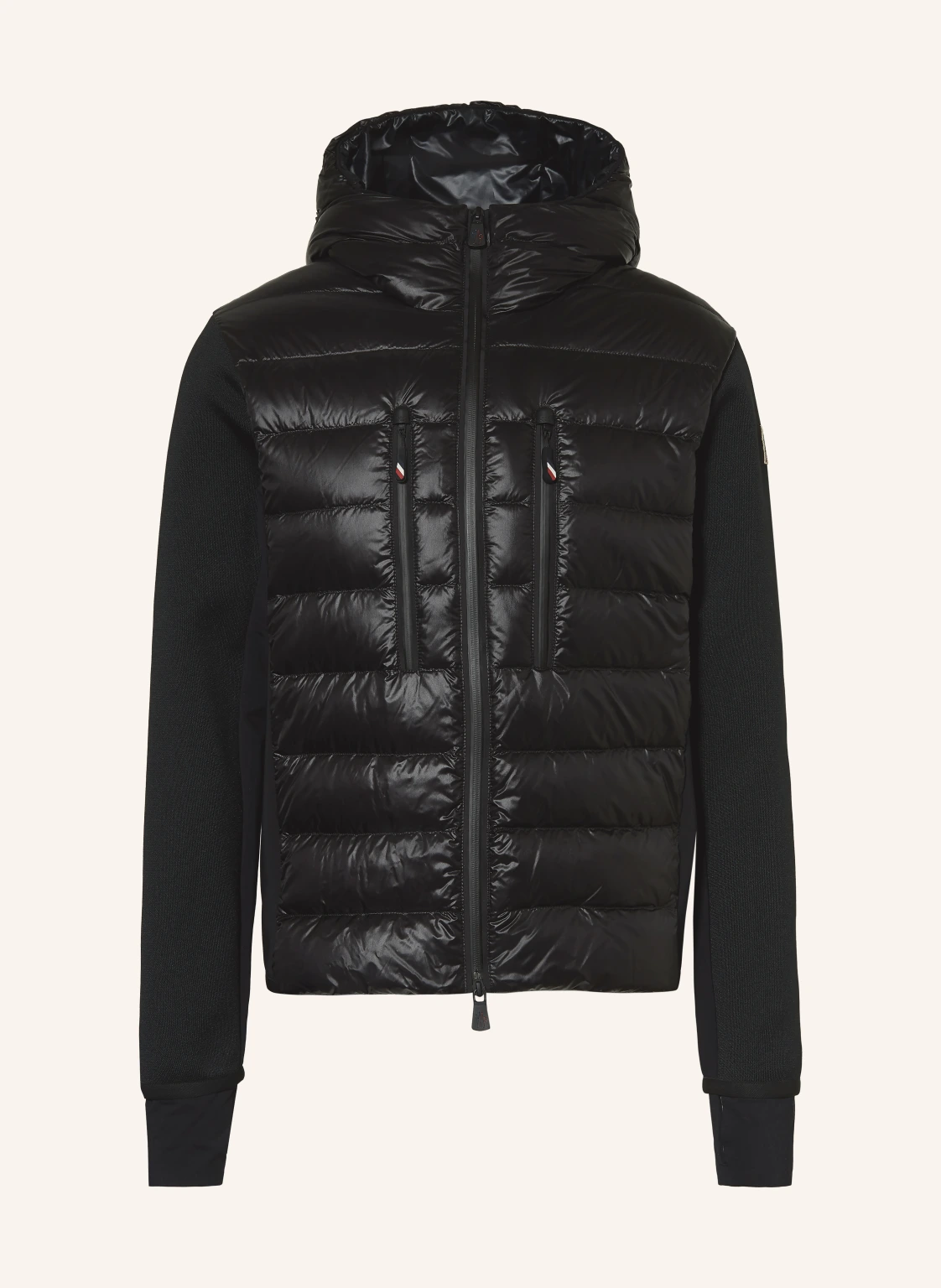 MONCLER GRENOBLE Daunenjacke im Materialmix