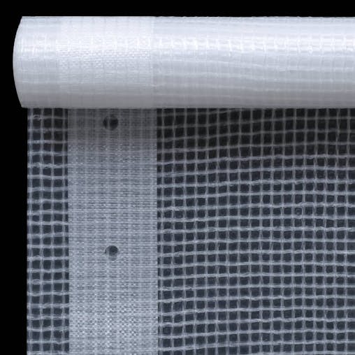 NNEVL Leno Tarpaulins 2 pcs 260 g/m&sup2; 4x6 m White