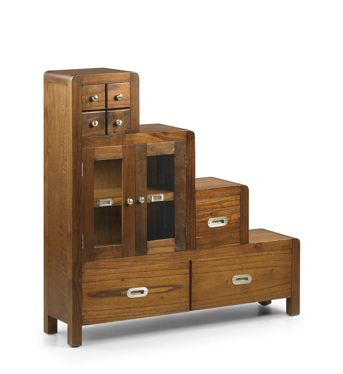 FLASH - Meuble escalier en bois marron