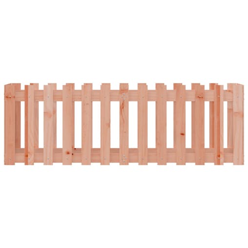 NNEVL Garden Raised Bed with Fence Design 150x50x50 cm Solid Wood Douglas