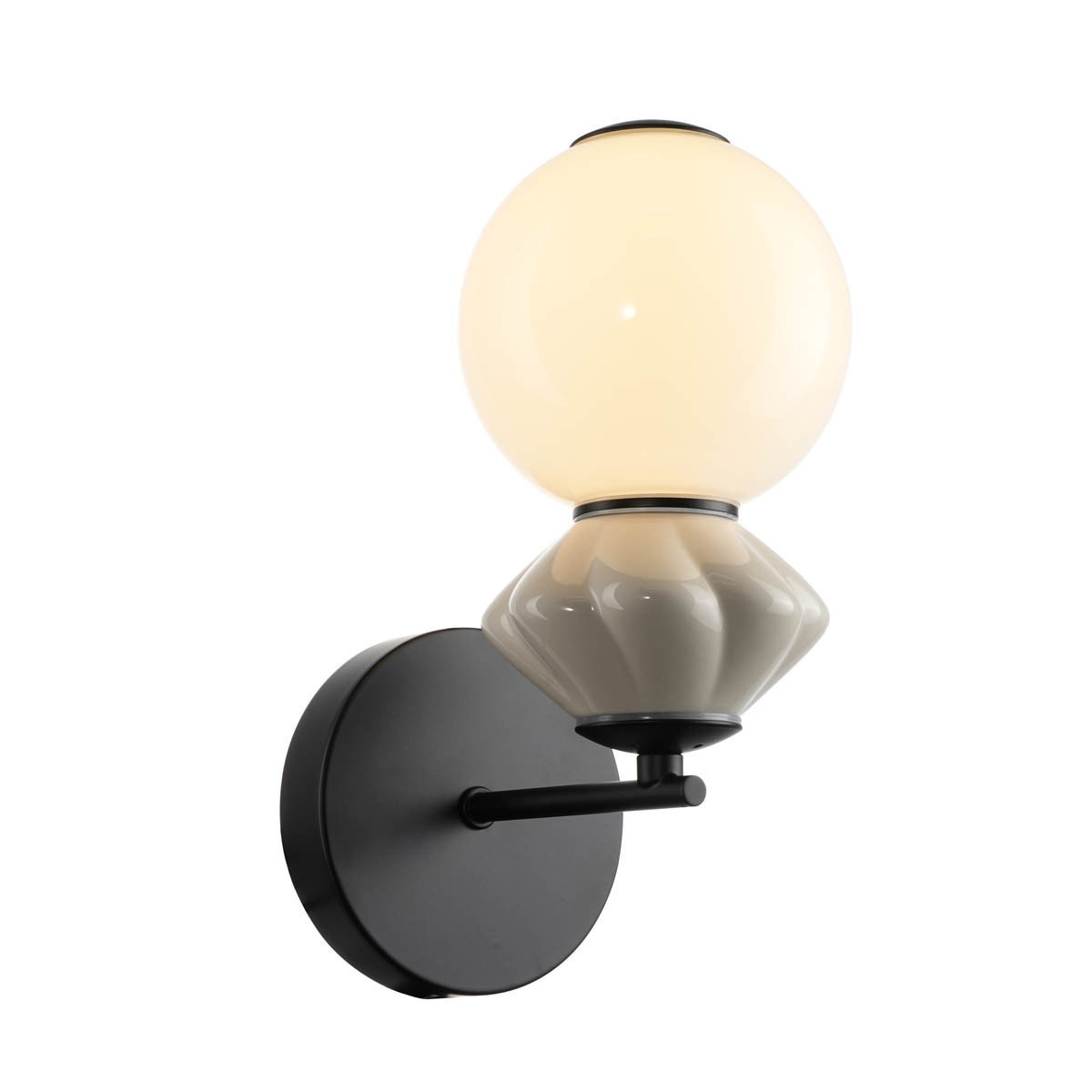 Kinkiet BALOSczarny matowy LED 1x5W 550lm wym:27x12x18,5cm IP20 Italux