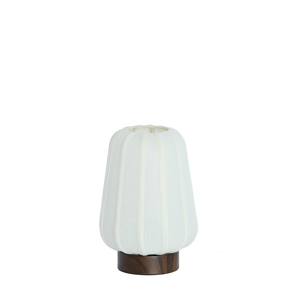 Light & Living tafellamp Bibury - wit - Ø20cm