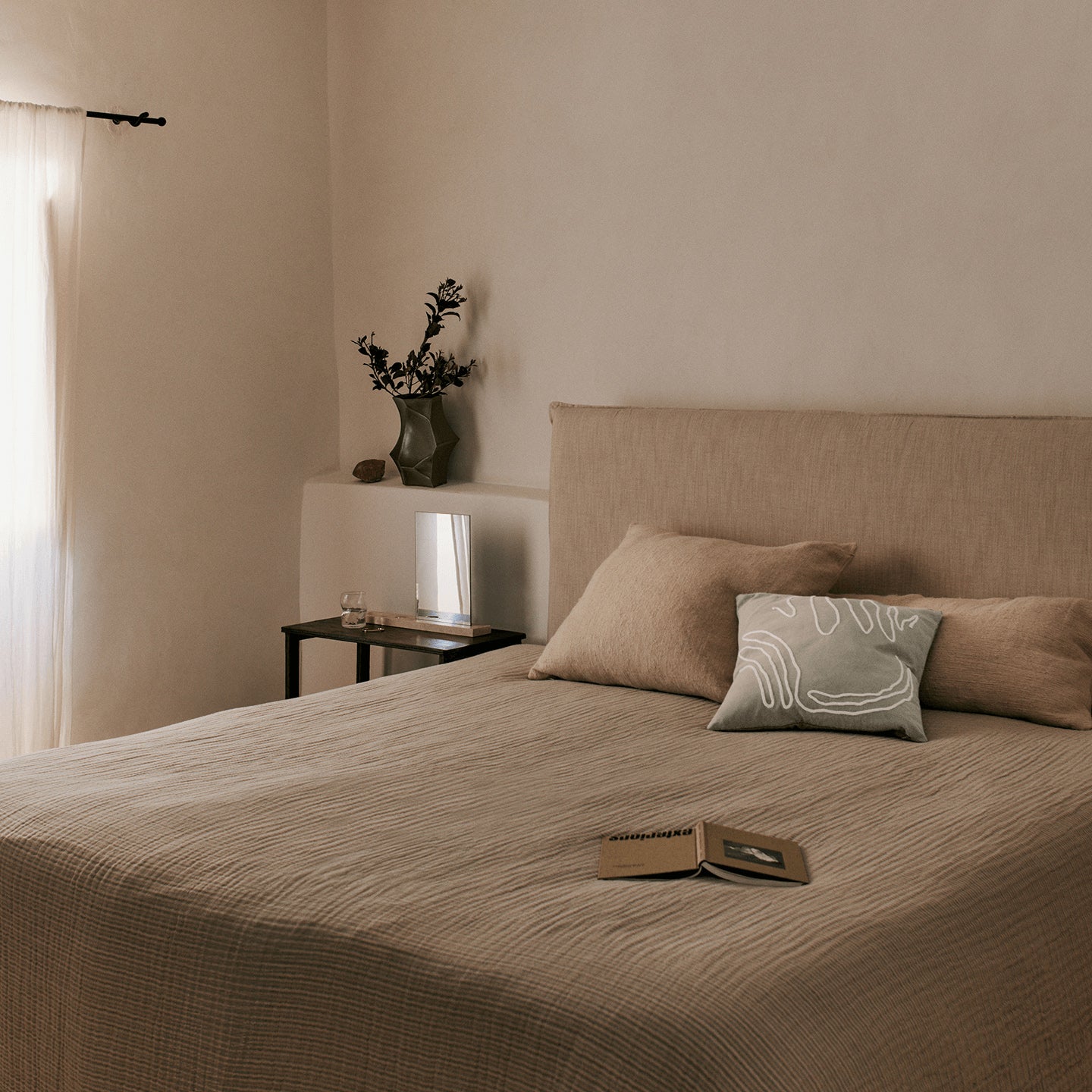 Ferm Living Jot Sierkussen - Elm Green