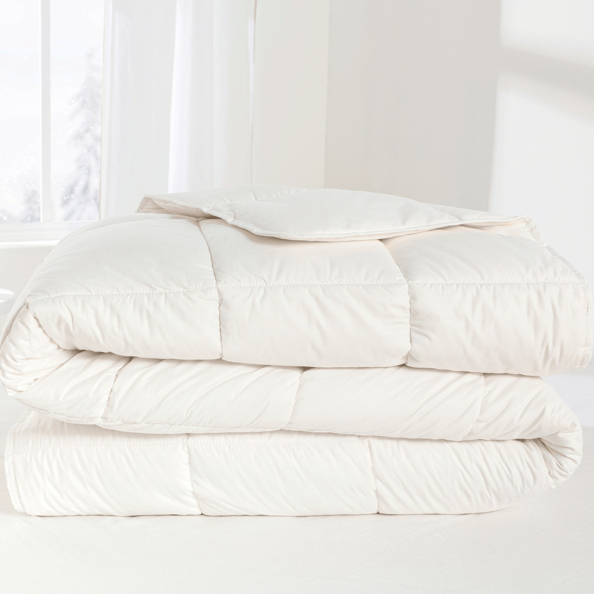 Pack 2 couettes chaudesConfort Coton