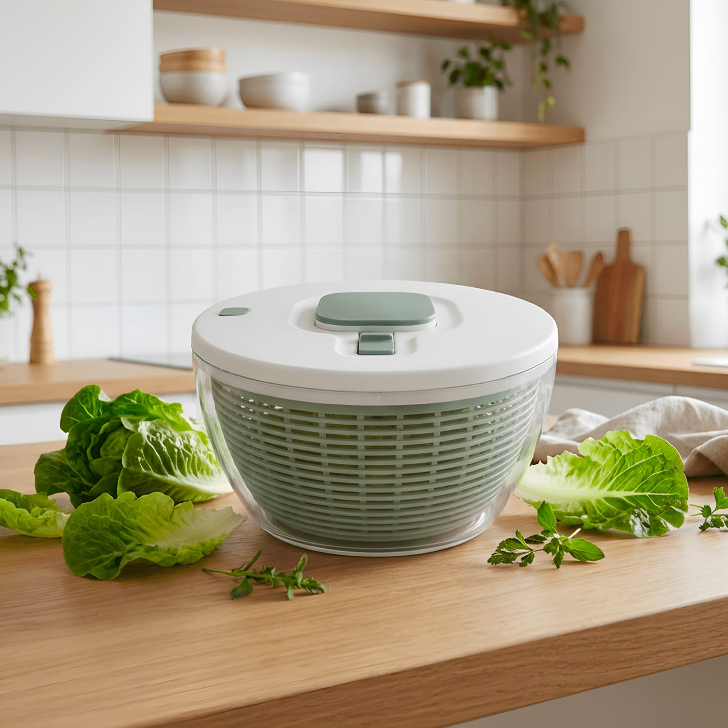 Centrifuga insalata 4,5 L con pulsante