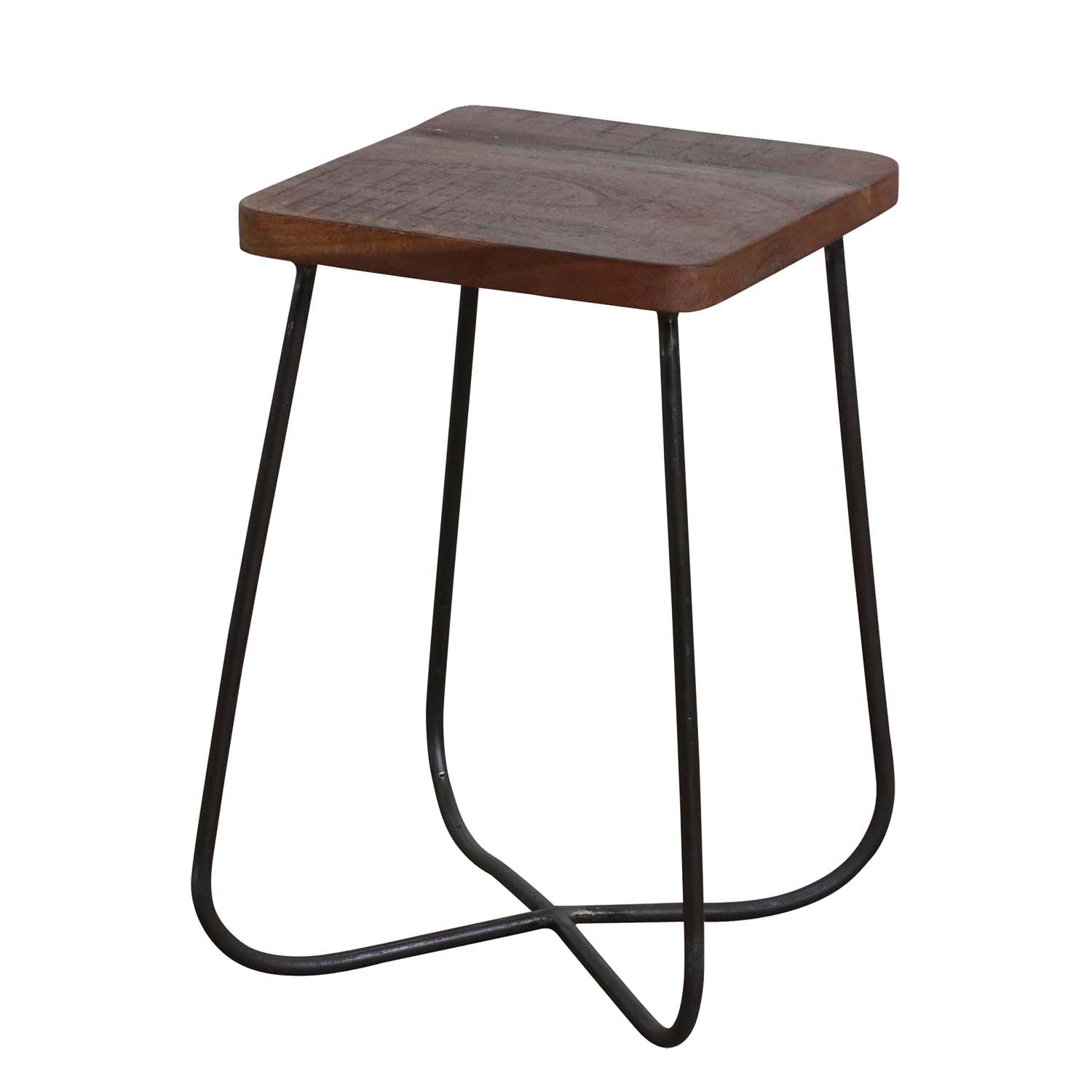 Raw materials kruk Factory -FSC gerecycled hout - 29x29x46 cm