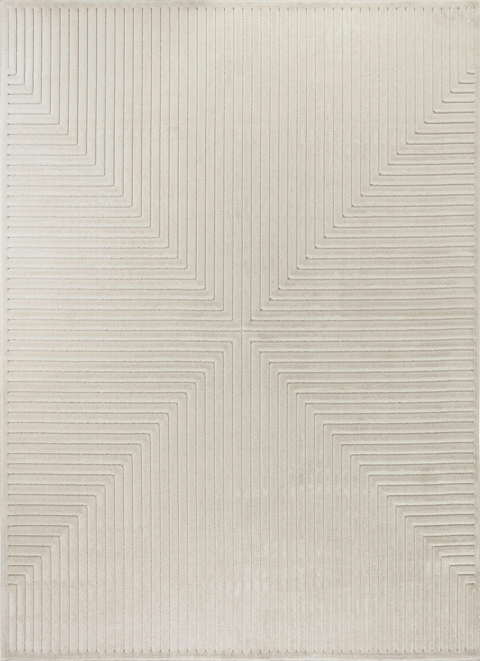 KIYOSHI - Tapis d'Intérieur/d'Extérieur Hygge Beige 80x150