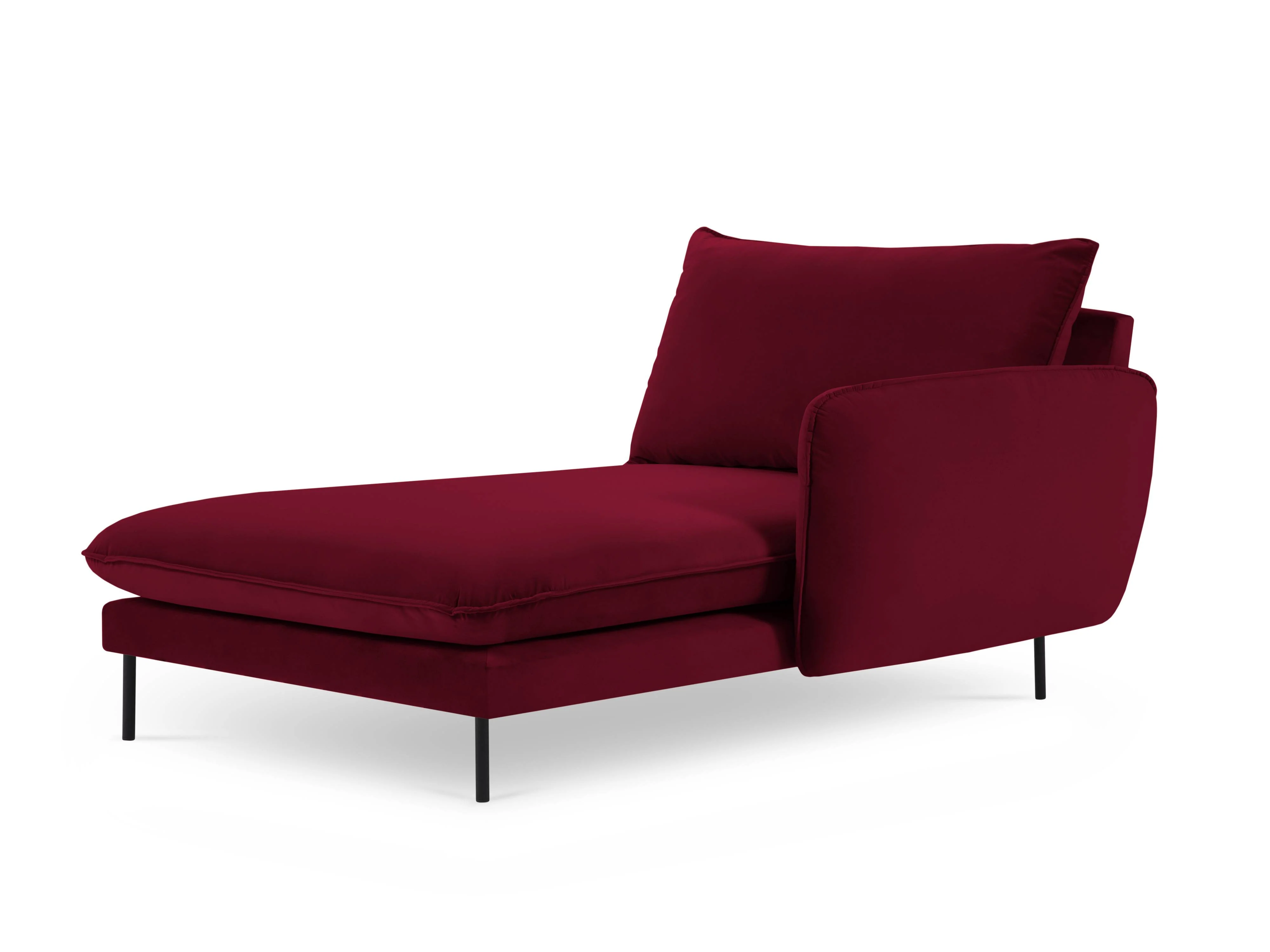 Chaise longue Vienna rechts velvet