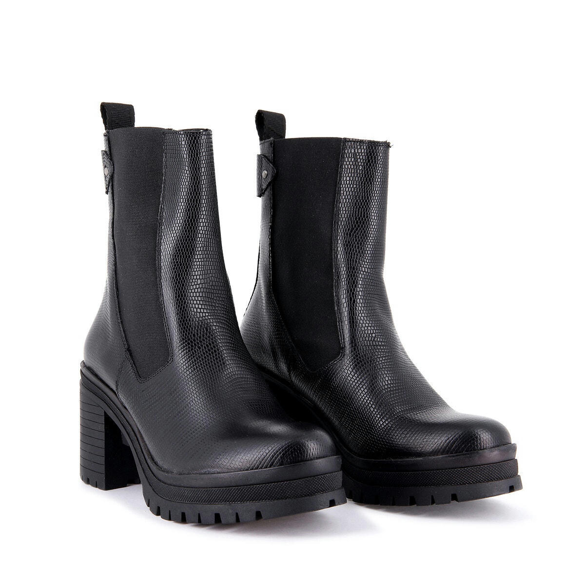 Bottines chelsea à talons Pallamona