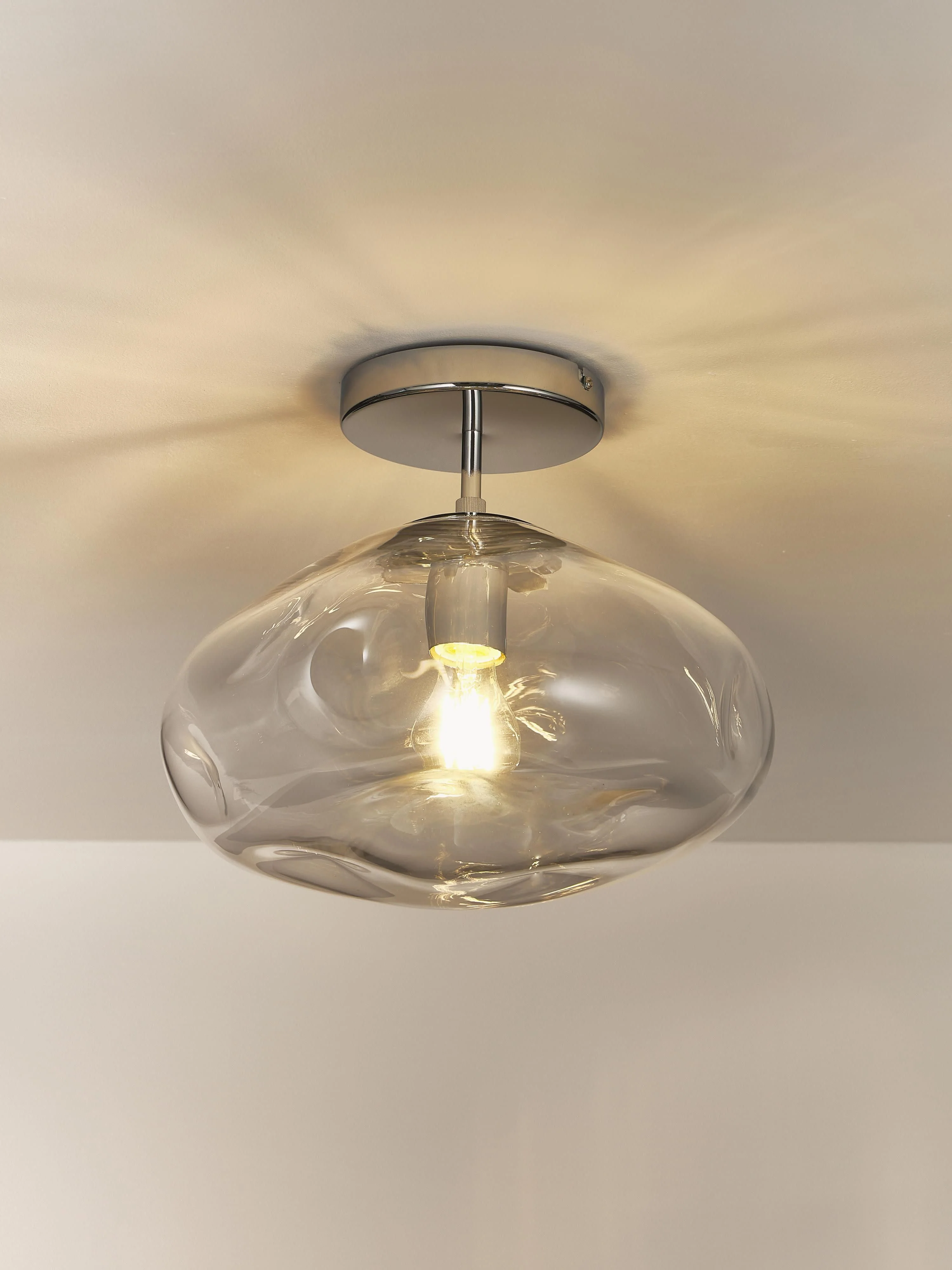 Deckenleuchte Amora aus Glas