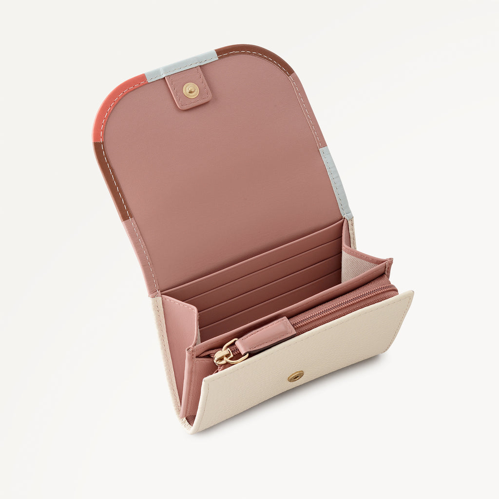 Liverpool Gardens - Medium Flapover Purse