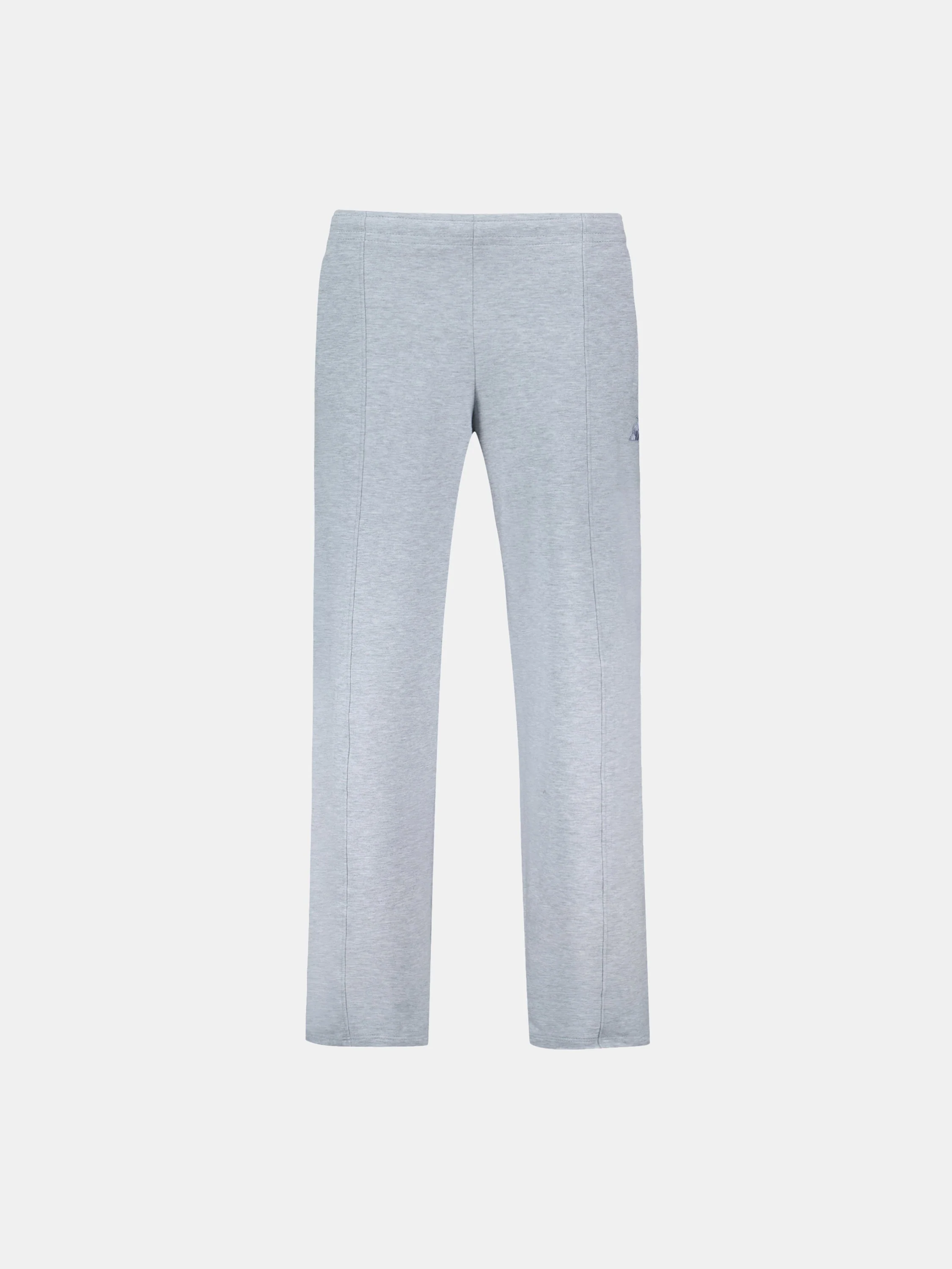 Pantalon large Essentiel en molleton léger avec logo brodé ton sur ton