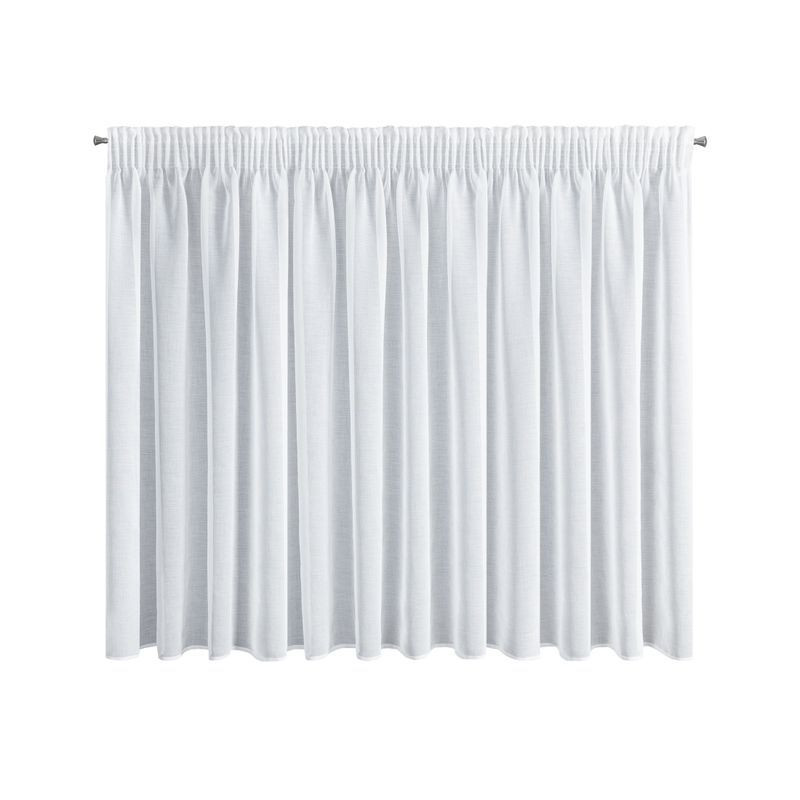 Firana na taśmie LANA 350x150 biała