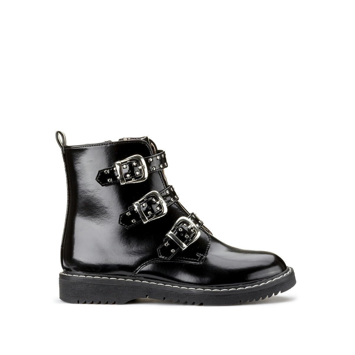 Bottines zippées esprit rock