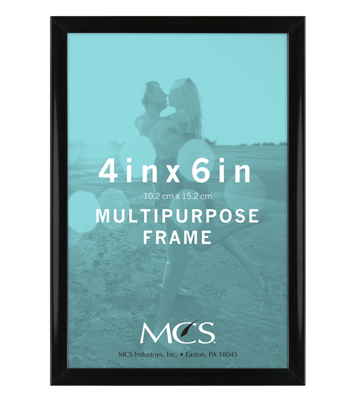 MCS Industries Single Image Multipurpose Frame 4''x6'' Black