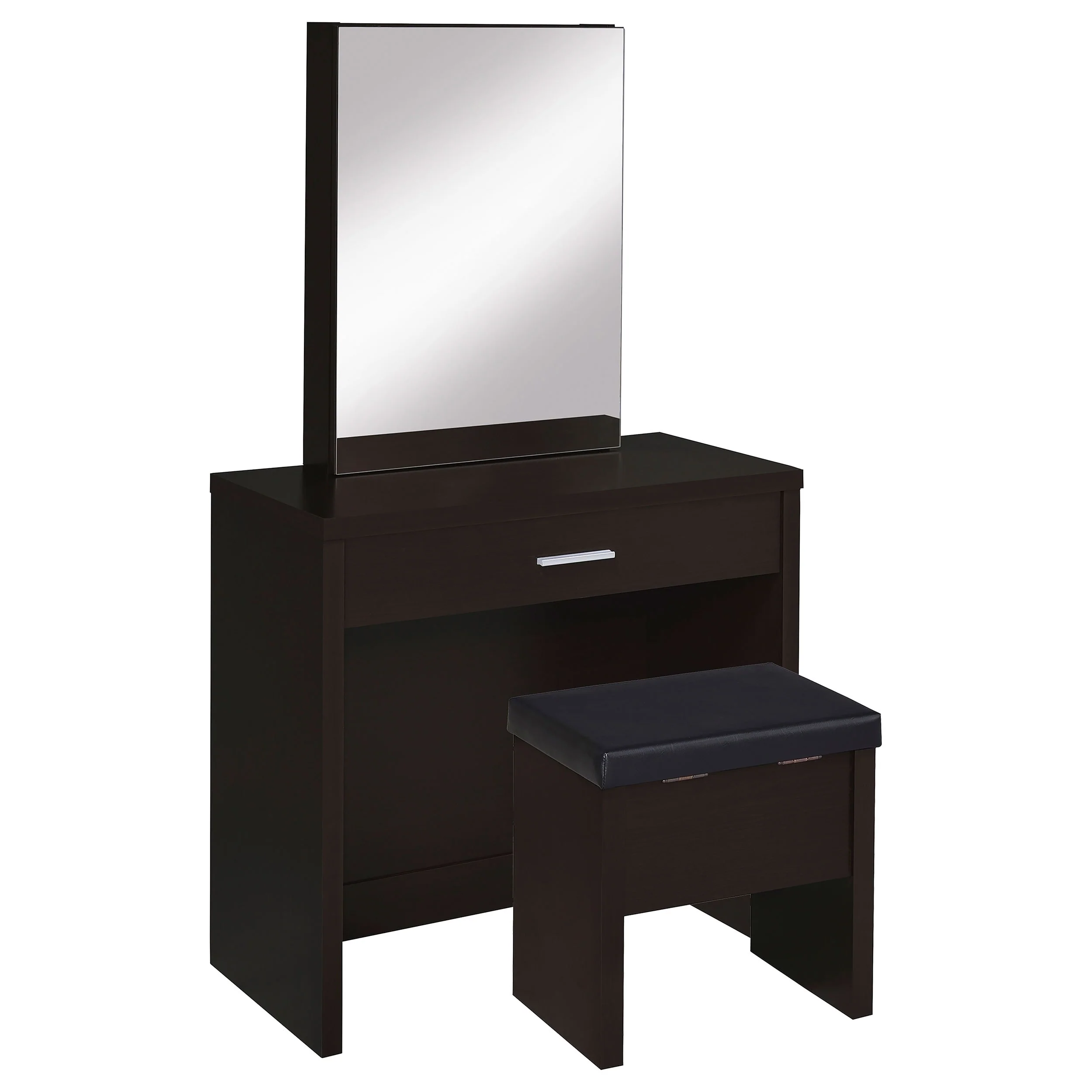 Harvey Contemporary 3-piece Vanity Set with Lift-Top Stool