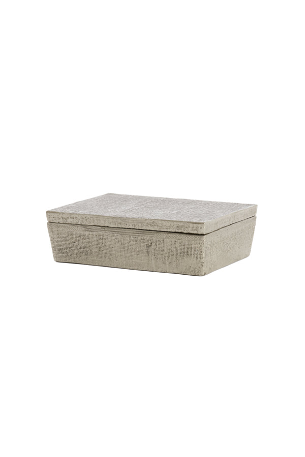 Light & Living deco LINA - 37x27x11cm - zilver