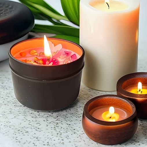 NNETM Lavender Scented Candle Home Decor