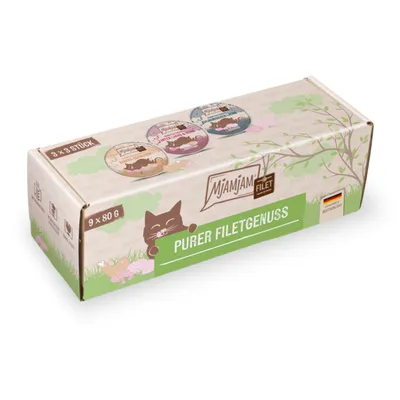 MjAMjAM Pure Fillet Delight 9 x 80g