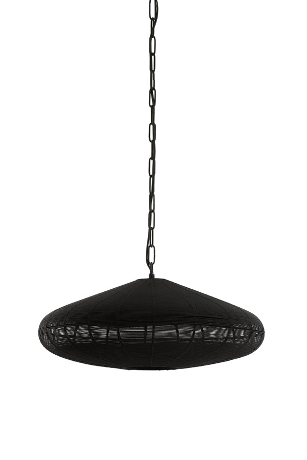 Light & Living hanglamp BAHOTO - Ø51x20cm - zwart
