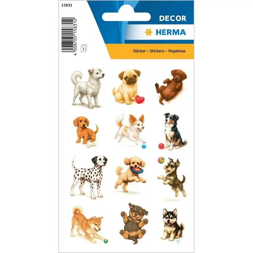 Sticker 3er-Set Kreativ