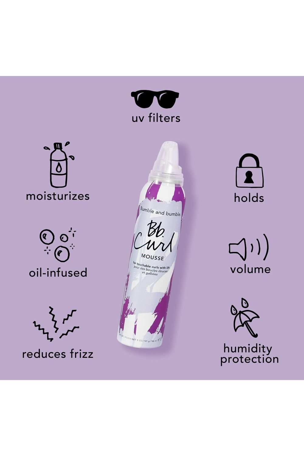 Bumble and bumble Curl Defining Hair Mousse 146ml
