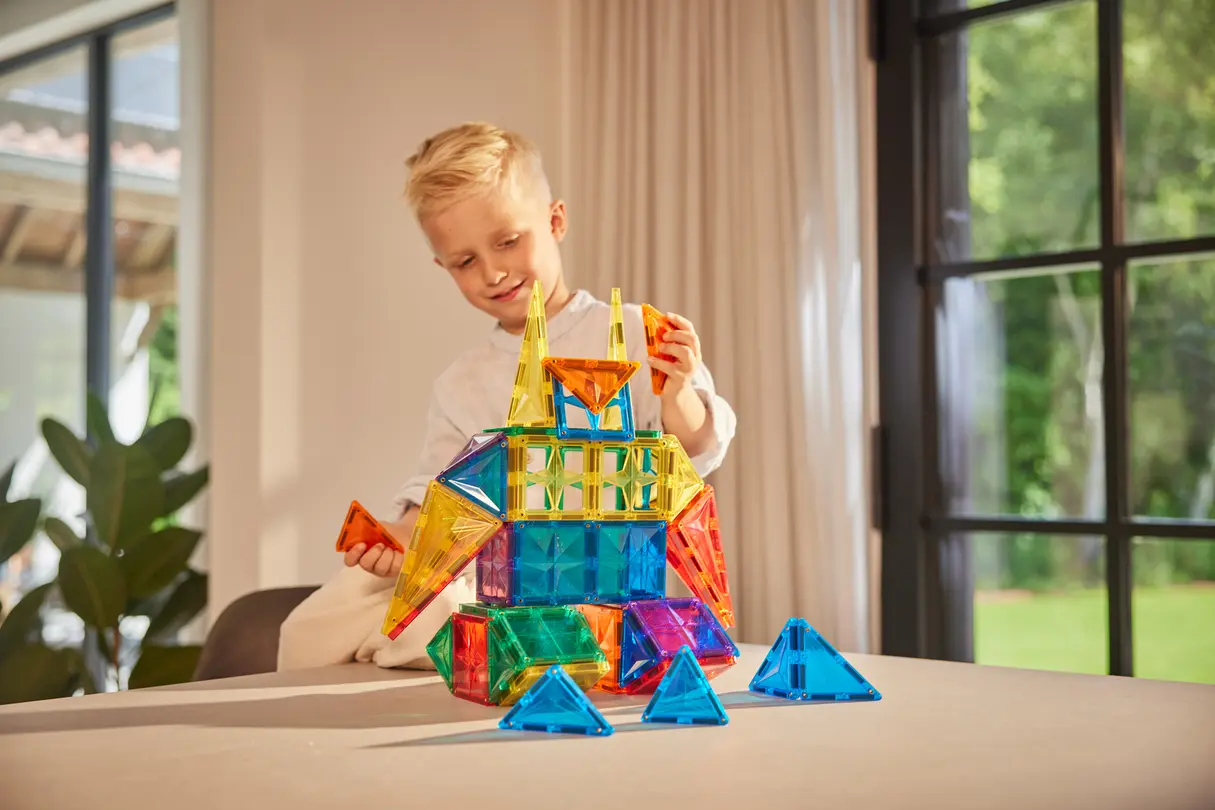 Bausatz 60-teilig Magnetic Tiles