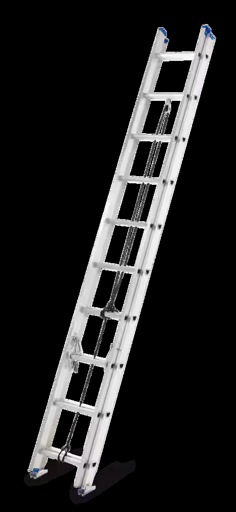 Mastercraft Grade 3 Aluminum Extension Ladder, 200-lb, 20-ft