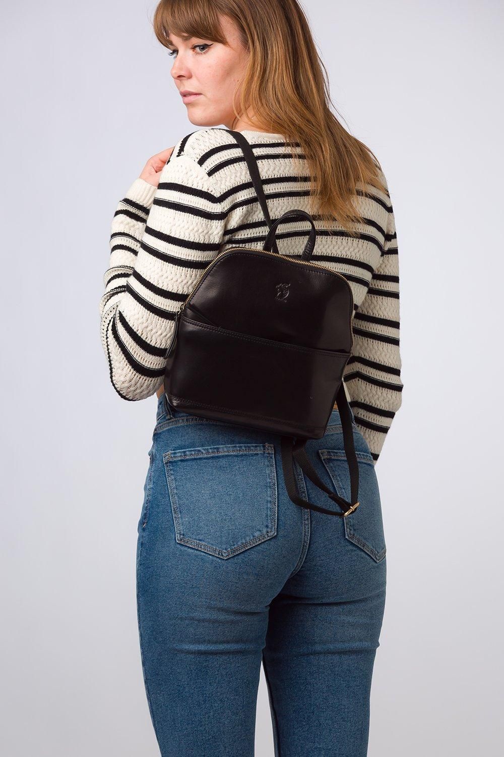 Conkca London Hollis' Leather Backpack