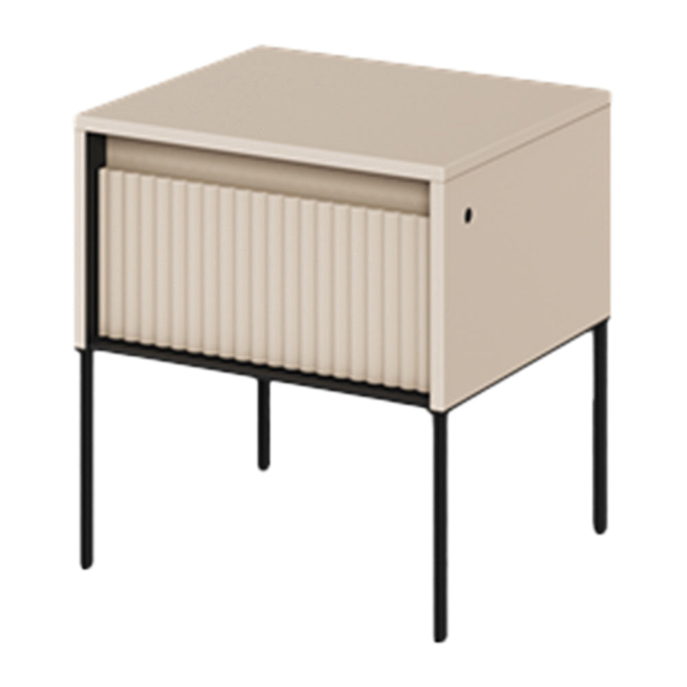 by fonQ Brive Nachtkastje met Lade met Verlichting - Zand