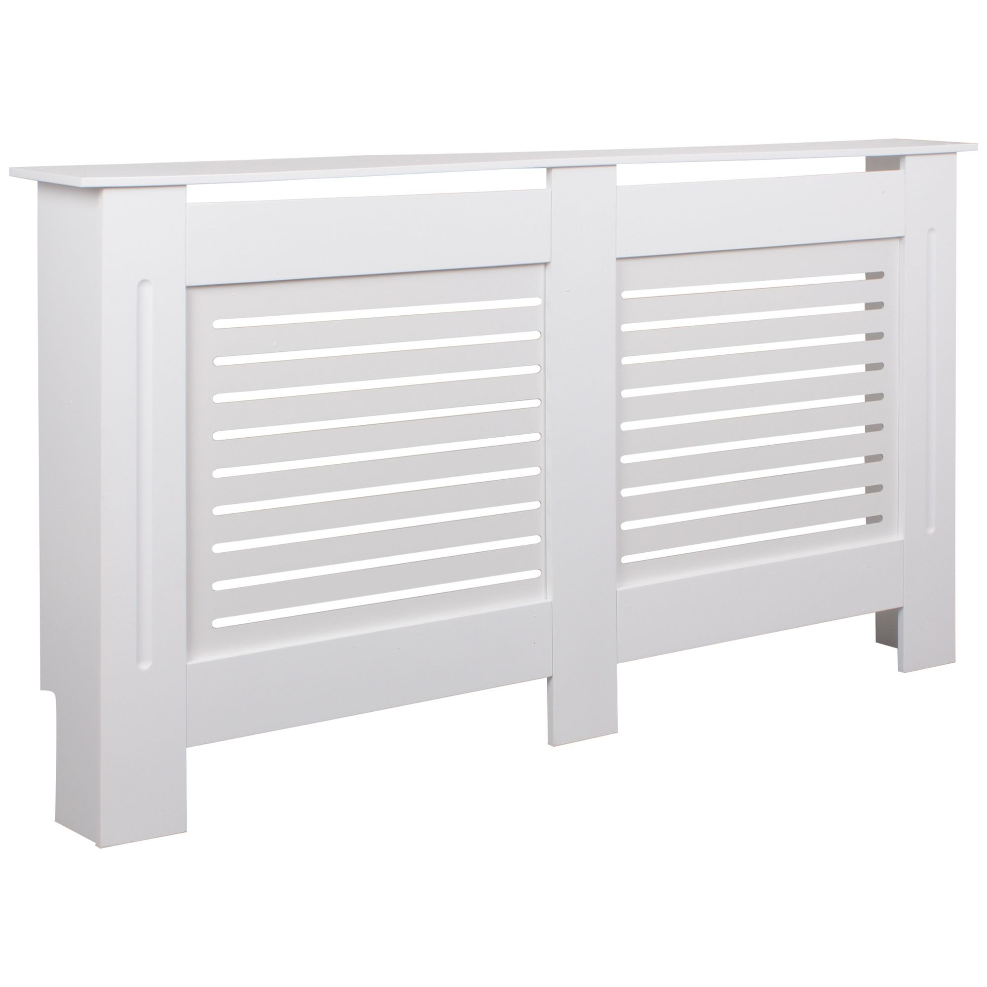 FineBuy Osłona chłodnicy mdf biały