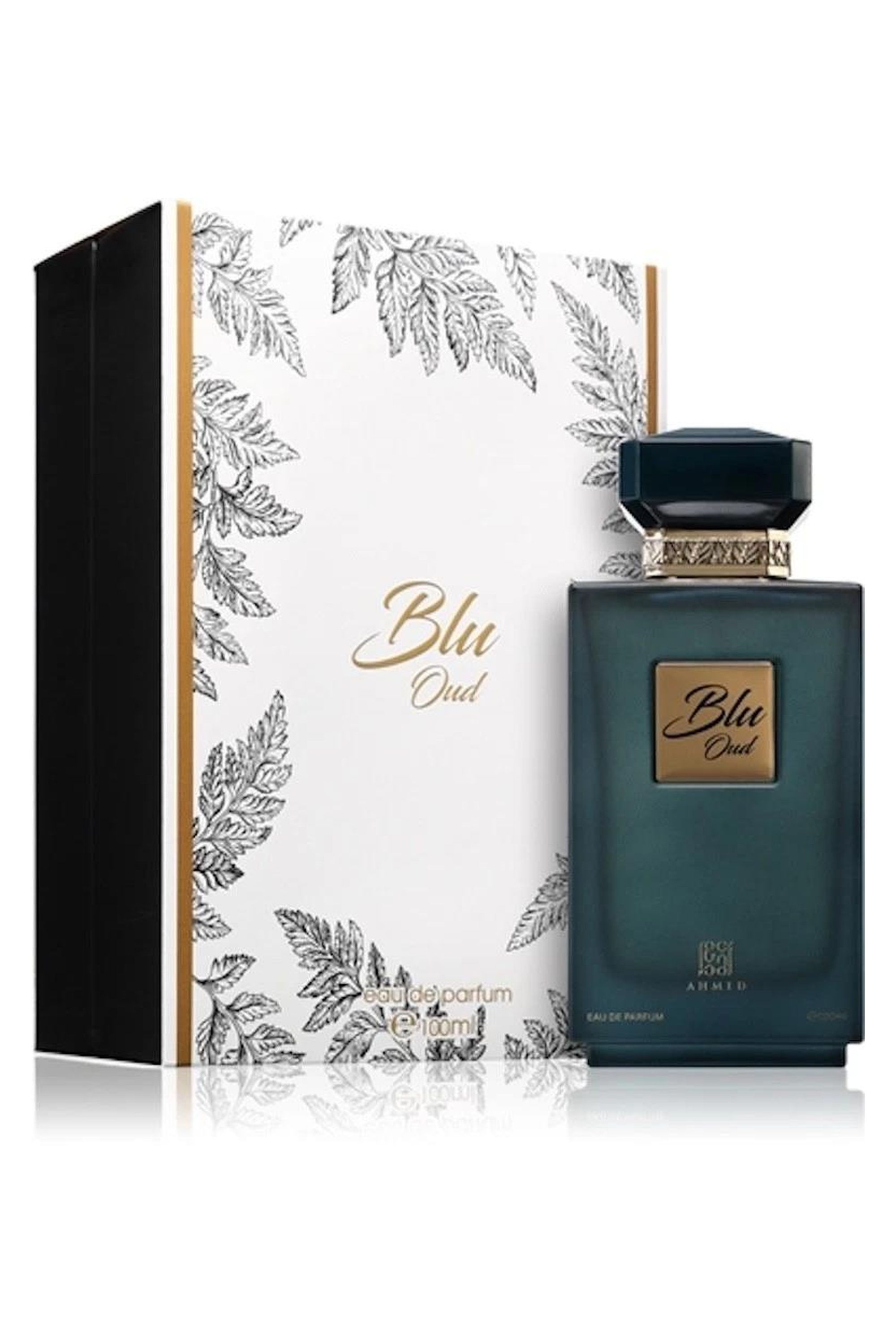 Ahmed Al Maghribi Blu Oud Perfume 100ml Long-Lasting Arabian Fragrance