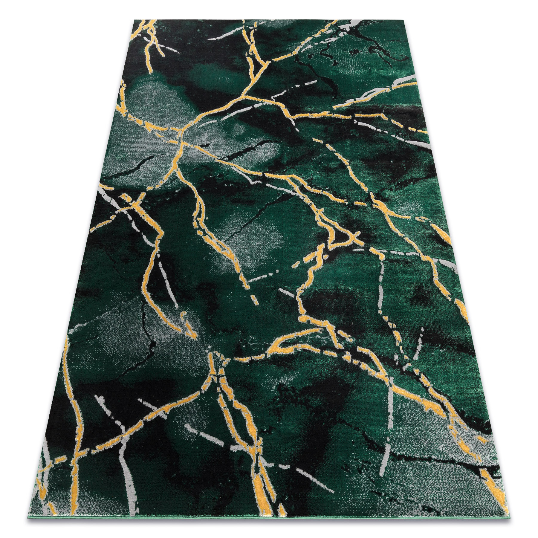 Dywan EMERALD ekskluzywny 1018 glamour, stylowy marmur 80x150 cm